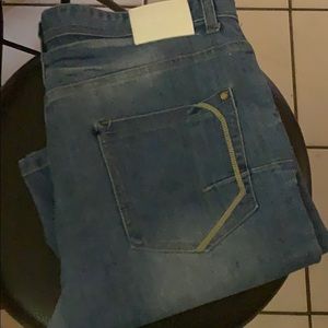 Blue jeans size 38 waist and 31 long